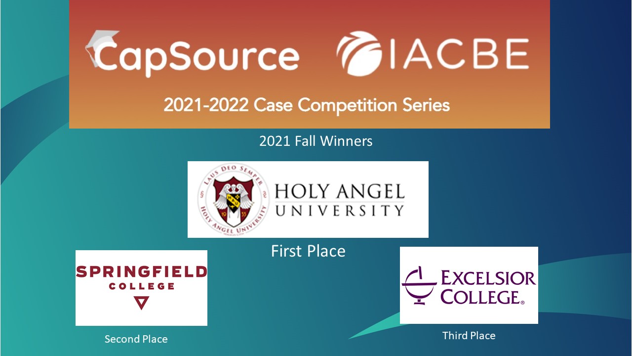 Fall Student Competition Winners Announced