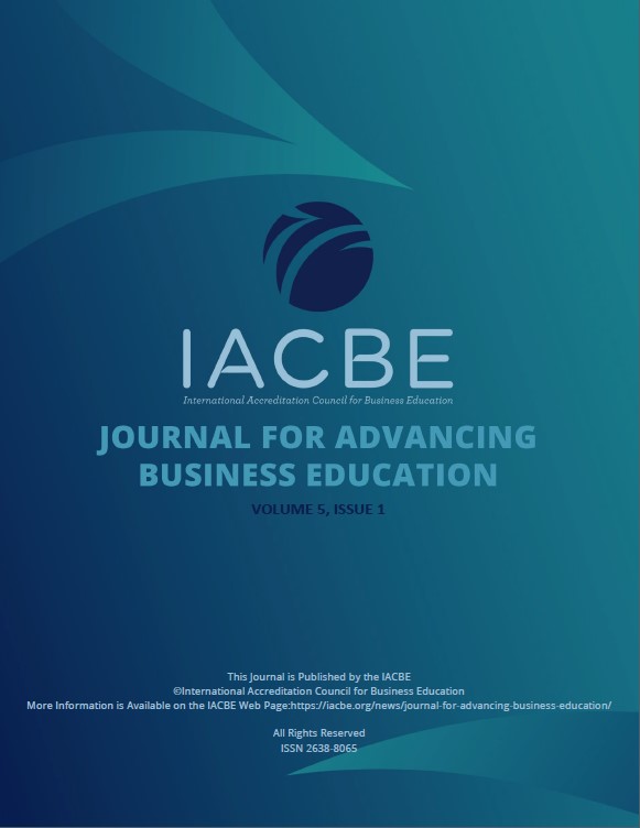 Journal for Advancing Business Education – Vol 4 | Issue 2