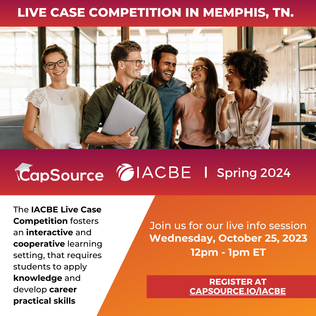 IACBE 2024 Spring Live Case Competition Informational Webinar IACBE