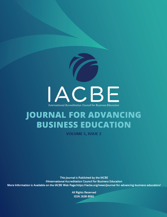 Journal for Advancing Business Education – Vol 5 | Issue 2